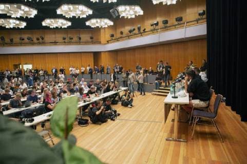 Press Conference for the wirsindMore concert against right in the Stadthalle Chemnitz 03 09 2018 Foto:xM.xKremerx xFuturexImage