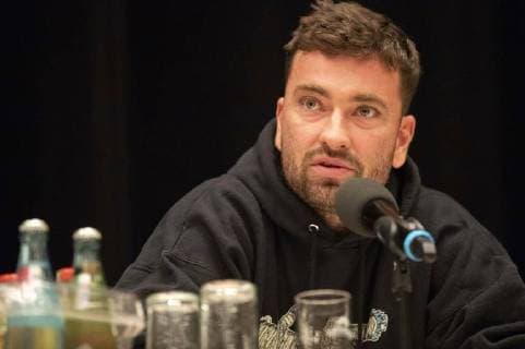 Marteria at the press conference for wirsindMore concert against right in the Stadthalle Chemnitz 03 09 2018 Foto:xM.xKremerx xFuturexImage