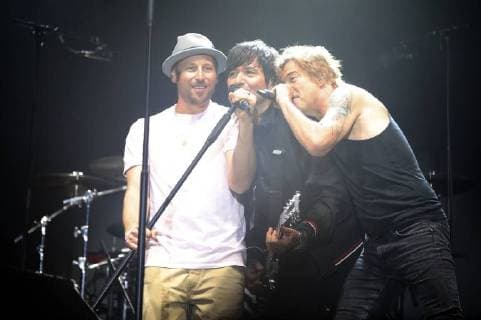 The Toten Hosen live at the wirsindMore Concert against right in front of the Johanniskirche Chemnitz 03 09 2018 Foto:xB.xKriemannx xFuturexImage