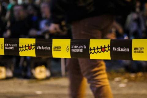 In the picture The concert We are more of in Chemnitz on 03 09 2018 Chemnitz Against right-wing violence We are more concert