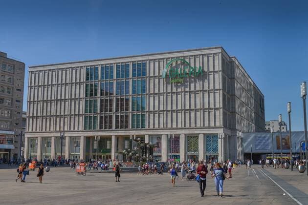 Galeria Kaufhof Alexanderplatz Mitte Berlin Germany