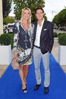 6 Action Childrens Dreams Golf Cup Marcus Höfl and Maria Höfl Riesch on the occasion of the 6 Childrens Dreams Golf Cup on 07 09 2018 in St Leon Rot 20180907MWI1592