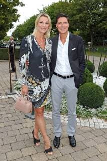 6 Action Childrens Dreams Golf Cup Marcus Höfl and Maria Höfl Riesch on the occasion of the 6 Childrens Dreams Golf Cup on 07 09 2018 in St Leon Rot 20180907MWI1591