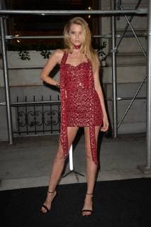 September 7, 2018 - New York, NY, USA - September 7, 2018 New York City..Abbey Lee Kershaw attending Harper s Bazaar ICONS party outside arrivals during New York Fashion Week on September 7, 2018 in New York City. New York USA  - ZUMAny1_ 20180907_zaf_ny1_193 Copyright: xKristinxCallahanx