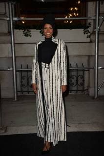 September 7, 2018 - New York, NY, USA - September 7, 2018 New York City..Halima Aden attending Harper s Bazaar ICONS party outside arrivals during New York Fashion Week on September 7, 2018 in New York City. New York USA  - ZUMAny1_ 20180907_zaf_ny1_206 Copyright: xKristinxCallahanx
