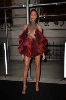 September 7, 2018 - New York, NY, USA - September 7, 2018 New York City..Joan Smalls attending Harper s Bazaar ICONS party outside arrivals during New York Fashion Week on September 7, 2018 in New York City. New York USA  - ZUMAny1_ 20180907_zaf_ny1_248 Copyright: xKristinxCallahanx
