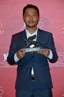 75th Venice Film Festival, Photocall Award Ceremony Winners. Pictured: Phuttiphong Aroonpheng - Orizzonti Award  Copyright: xSimonexComi Veneziax2018x xIPAx xVeneziax