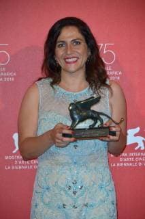 75th Venice Film Festival, Photocall Award Ceremony Winners. Pictured: Soudade Kaadan - Lion Of The Future  Copyright: xSimonexComi Veneziax2018x xIPAx xVeneziax