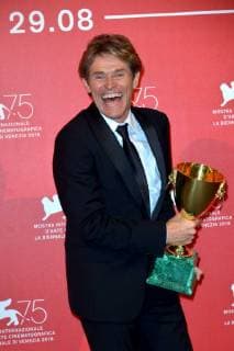 75th Venice Film Festival, Photocall Award Ceremony Winners. Pictured: Willem Dafoe - Coppa Volpi for Best Actor  Copyright: xSimonexComi Veneziax2018x xIPAx xVeneziax