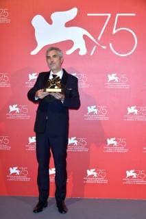 75th Venice Film Festival, Photocall Award Ceremony Winners. Pictured: Alfonso Cuaron - golden lion  Copyright: xSimonexComi Veneziax2018x xIPAx xVeneziax