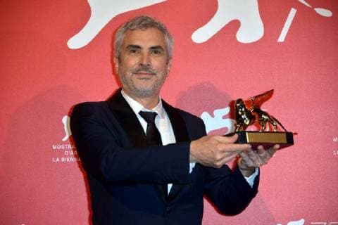 75th Venice Film Festival, Photocall Award Ceremony Winners. Pictured: Alfonso Cuaron - golden lion  Copyright: xSimonexComi Veneziax2018x xIPAx xVeneziax