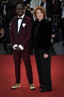 Foto IPP Daniele Cifala 08 09 2018 75 th Mostra Internazionale d Arte Cinematografica Festival del Cinema di Venezia Award Ceremony Red Carpet Arrivals - 75th Venice Film Festival nella foto : Jennifer Kent, Baykali Ganambarr  0