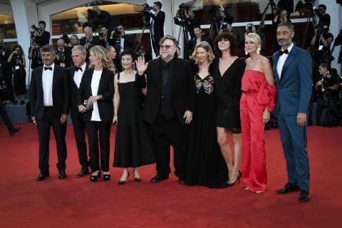 Foto IPP Daniele Cifala 08 09 2018 75 th Mostra Internazionale d Arte Cinematografica Festival del Cinema di Venezia Award Ceremony Red Carpet Arrivals - 75th Venice Film Festival nella foto : Jury President Guillermo del Toro  0