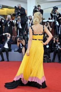 75th Venice Film Festival 2018, Red carpet Cerimonia di Chiusura . Pictured: Carolina Crescentini  Copyright: xCamillaxMorandi Veneziax xIPAx xVeneziax