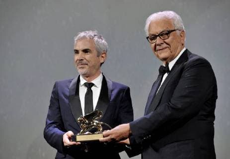 75th Venice Film Festival 2018, Consegna del Premi e Cerimonia di Chiusura Pictured: Alfonso Cuaron, Paolo Baratta  Copyright: xCamillaxMorandi Veneziax xIPAx xVeneziax