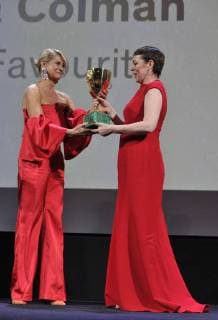 75th Venice Film Festival 2018, Consegna del Premi e Cerimonia di Chiusura Pictured: Trine Dyrholm, Olivia Colman  Copyright: xCamillaxMorandi Veneziax xIPAx xVeneziax