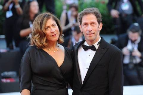 Venice Biennale Mostra del Cinema VENICE ITALY Tim Blake Nelson and Lisa Benavides at the 75th Venice Film Festival in Venezia Italia