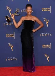 Entertainment Themen der Woche KW36 September 8, 2018 - Los Angeles, CA, U.S. - 08 September 2018 - Los Angeles, California - Samira Wiley. 2018 Creative Arts Emmys Awards - Press Room held at Microsoft Theater. Photo Credit: AdMedia Los Angeles U.S. - ZUMAa123 20180908_zaa_a123_550 Copyright: xBirdiexThompsonx