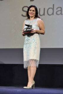 Soudade Kaadan at the 75th Venice International Film Festival Film Festival at the Palazzo del Casino on September 09, 2018 in Venice Italy Foto:xL.xFontanax xFuturexImage