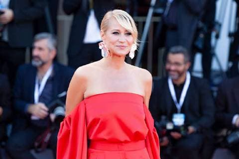 Trine Dyrholm at the Award Ceremony on 8 09 2018 as part of the Venice Film Festival 75th Annual Venice International Film Festival Award Ceremony