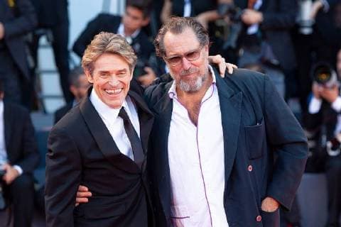 Willem Dafoe and Julian Schnabel at the Award Ceremony on 8 09 2018 as part of the Venice Film Festival 75th Annual Venice International Film Festival Award Ceremony