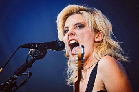 Lollapalooza Berlin 2018 Singer Ellie Rowsell Wolf Alice during an appearance at the Lollapalooza Berlin 2018 on 08 and 09 09 2018 in Berlin 20180909SFL011