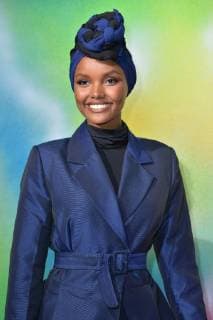 September 9, 2018 - New York, NY, USA - September 9, 2018 New York City..Halima Aden attending the BoF500 gala dinner during New York Fashion Week Spring Summer 2019 at 1 Hotel Brooklyn Bridge on September 9, 2018 in New York City. New York USA  - ZUMAny1_ 20180909_zaf_ny1_038 Copyright: xKristinxCallahanx