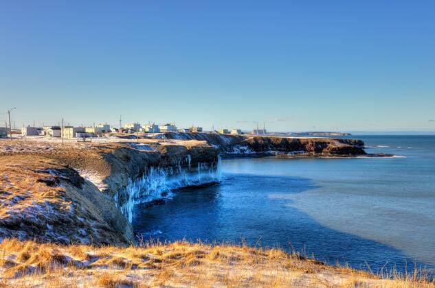 View of Coastline, Glace Bay, Cape Breton, Nova Scotia, Canada  acp115377 Barrettx&xMackay