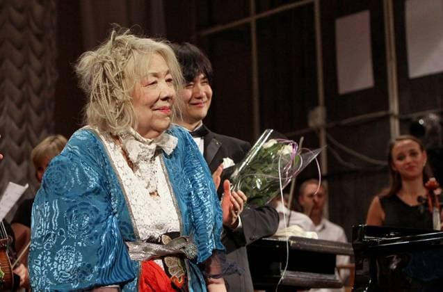 Japanese pianist Ingrid Fujiko Hemming is pictured on stage during the opening of the 75th concert season at the Chernihiv Regional Philharmonic Centre of Festivals and Concerts, Chernihiv, northern Ukraine, September 6, 2018. Ukrinform. Japanese pianist Ingrid Fujiko Hemming inaugurates 75th concert season in Chernihiv  Copyright: xKoshmalxVictorx