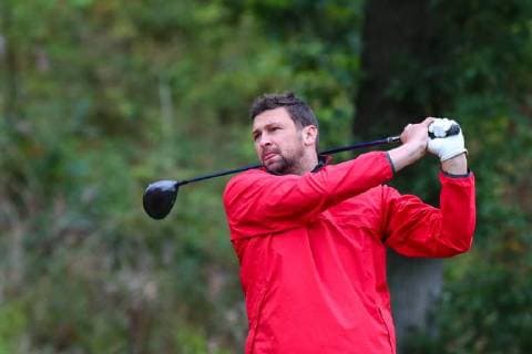 Steve Harmison during the Graham Wylie Foundation- Have A Heart- golf day with Lee Westwood and Ronan Keating at Close House Golf Club, Heddon on the wall, England on 10 September 2018. Copyright: xThomasxGaddx PMI-2224-0009