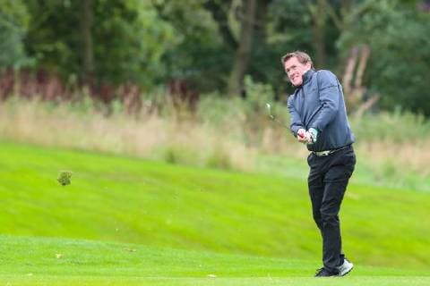 Sir Anthony McCoy during the Graham Wylie Foundation- Have A Heart- golf day with Lee Westwood and Ronan Keating at Close House Golf Club, Heddon on the wall, England on 10 September 2018. Copyright: xThomasxGaddx PMI-2224-0029