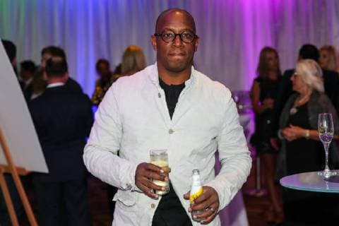 Ian Wright attends the evening event of the Graham Wylie Foundation- Have A Heart- golf day with Lee Westwood and Ronan Keating at Close House Golf Club, Heddon on the wall, England on 10 September 2018. Copyright: xThomasxGaddx PMI-2224-0041