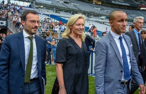 Nathalie Boy De La Tour ( president LFP ) FOOTBALL : Varietes Club de France vs Equipe de France des Parlementaires - Saint Denis - 12 09 2018 FedericoPestellini Panoramic 