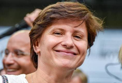 Roxana Maracineanu ( Ministre des Sports ) FOOTBALL : Varietes Club de France vs Equipe de France des Parlementaires - Saint Denis - 12 09 2018 FedericoPestellini Panoramic 