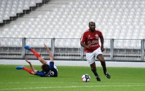 MALM Robert ( Variete France ) FOOTBALL : Varietes Club de France vs Equipe de France des Parlementaires - Saint Denis - 12 09 2018 FedericoPestellini Panoramic 