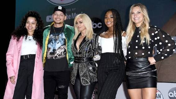 12 September 2018 - Los Angeles, California - Ella Mai, Kane Brown, Bebe Rexha, Normani. 2018 American Music Awards Nominations Announcement held at the YouTube Space LA. Photo Credit: Birdie Thompson AdMedia 230026 2018-09-12 CA Los Angeles Etats-Unis  Copyright: xAdMediax STAR_230026_036