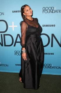 September 12, 2018 - New York, N.Y, USA - CHRISSY TEIGEN attends the 2018 Good+ Foundation An Evening of Comedy and Music Benefit,.Carnegie Hall, NYC.September 12, 2018.Photos by , Globe Photos Inc New York USA - ZUMAms4_ 20180912_zaa_ms4_002 Copyright: xSoniaxMoskowitzx