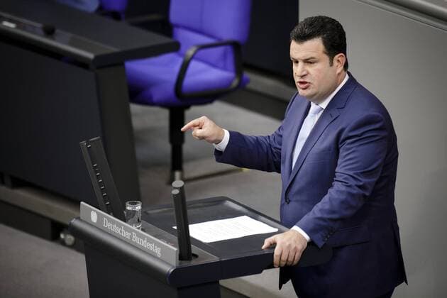 Federal Labor Minister Hubertus Heil SPD speaks to the plenum during the 50th session of the German Bundestag in Berlin 14 09 2018 Berlin Germany Copyright: xJaninexSchmitz photothek.netx
