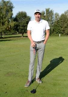 Hamburg the 17th September 2018 Numerous celebrities played a charity golf tournament today at Golf Club Treudelberg in Hamburg Already yesterday, the Players Night of the Eagles Charity Golf Club took place at the Steigenberger Hotel Treudelberg Image Info Michael Stich brandished the golf club for a good cause The former t