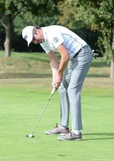 Hamburg the 17th September 2018 Numerous celebrities played a charity golf tournament today at Golf Club Treudelberg in Hamburg Already yesterday, the Players Night of the Eagles Charity Golf Club took place at the Steigenberger Hotel Treudelberg Image Info Michael Stich brandished the golf club for a good cause The former t