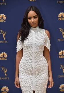 Actor Samantha Elizabeth attends the 70th annual Primetime Emmy Awards at the Microsoft Theater in downtown Los Angeles on September 17, 2018.  LAP20180917410 CHRISTINExCHEW