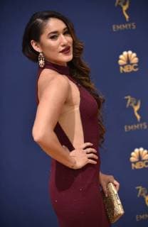 Actor Q orianka Kilcher attends the 70th annual Primetime Emmy Awards at the Microsoft Theater in downtown Los Angeles on September 17, 2018.  LAP20180917429 CHRISTINExCHEW