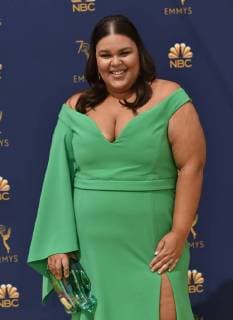 Actor Britney Young attends the 70th annual Primetime Emmy Awards at the Microsoft Theater in downtown Los Angeles on September 17, 2018.  LAP20180917437 CHRISTINExCHEW