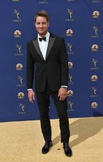 Actor Justin Hartley attends the 70th annual Primetime Emmy Awards at the Microsoft Theater in downtown Los Angeles on September 17, 2018.  LAP20180917458 CHRISTINExCHEW