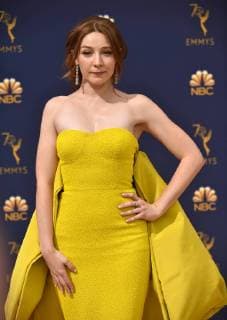 Actor Kayli Carter attends the 70th annual Primetime Emmy Awards at the Microsoft Theater in downtown Los Angeles on September 17, 2018.  LAP20180917497 CHRISTINExCHEW