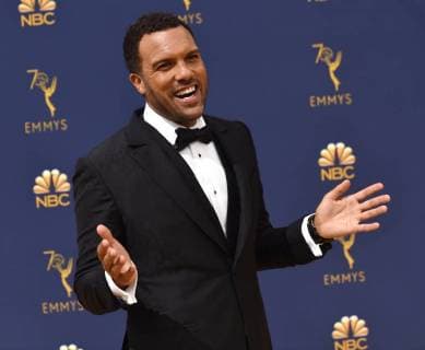 Actor O-T Fagbenle attends the 70th annual Primetime Emmy Awards at the Microsoft Theater in downtown Los Angeles on September 17, 2018.  LAP20180917493 CHRISTINExCHEW