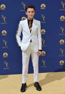Actor Noah Schnapp attends the 70th annual Primetime Emmy Awards at the Microsoft Theater in downtown Los Angeles on September 17, 2018.  LAP20180917517 CHRISTINExCHEW