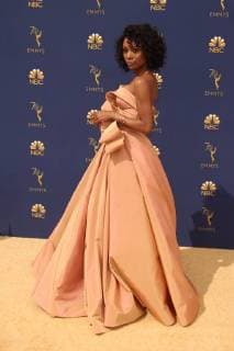 LOS ANGELES, CA - SEPTEMBER 17: Zuri Hall at the 70th Primetime Emmy Awards at the Microsoft Theater in Los Angeles, California on September 17, 2018. Copyright: xFayexSadoux