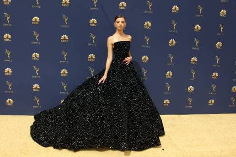 LOS ANGELES, CA - SEPTEMBER 17: Angela Sarafyan at the 70th Primetime Emmy Awards at the Microsoft Theater in Los Angeles, California on September 17, 2018. Copyright: xFayexSadoux