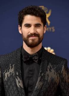 Actor Darren Criss attends the 70th annual Primetime Emmy Awards at the Microsoft Theater in downtown Los Angeles on September 17, 2018.  LAP20180917545 CHRISTINExCHEW